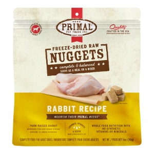 Primal 14 oz. Bag Nuggets Freeze Dried Food Dog