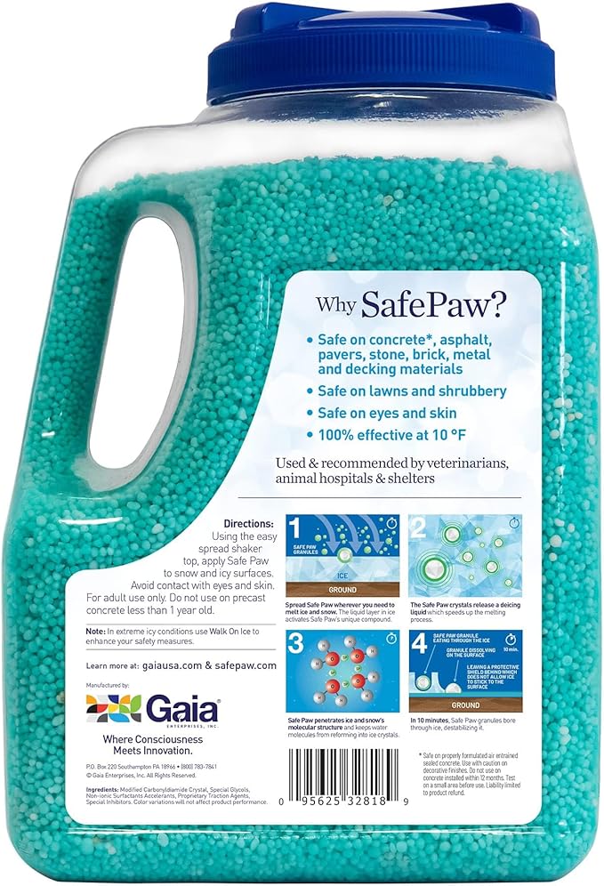 Safe Paw Dog & Child & Plant Pet Safe Ice Melt Dog