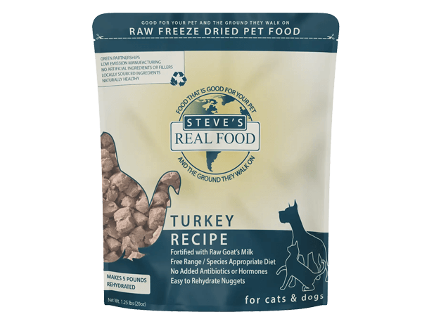 Steve's Real Food 1.25 lb. Freeze-Dried Nuggets Dog