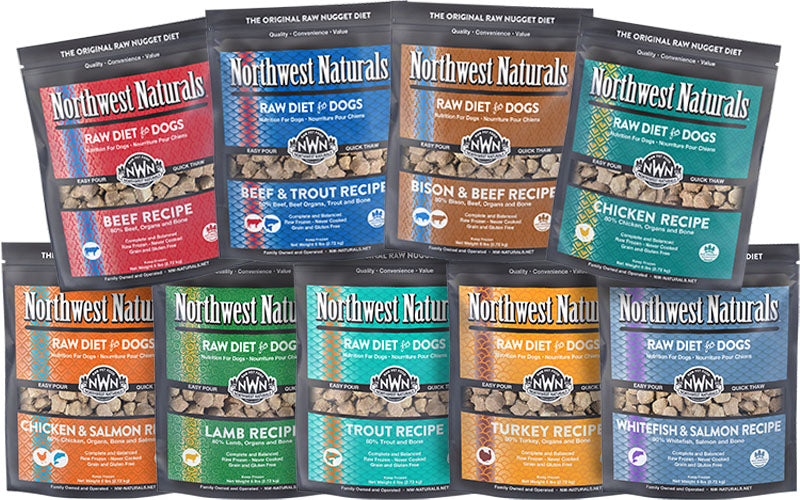 Northwest Naturals 6 lb. Bag Nuggets Frozen Food Dog