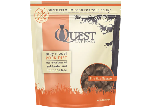 Steve's Real Food Frozen 2 lb. Bag Nuggets Food Cat