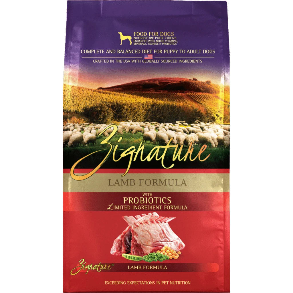 Zignature Original Lamb Formula w Probiotics Lamb