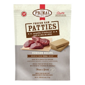 Primal 6 lb. Bag Patties Frozen Food Dog