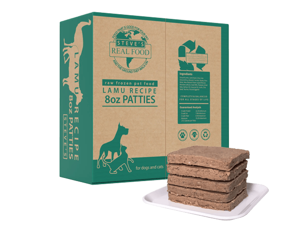 Steve's Real Food BARF 14 lb. Box Patties Frozen Food Dog