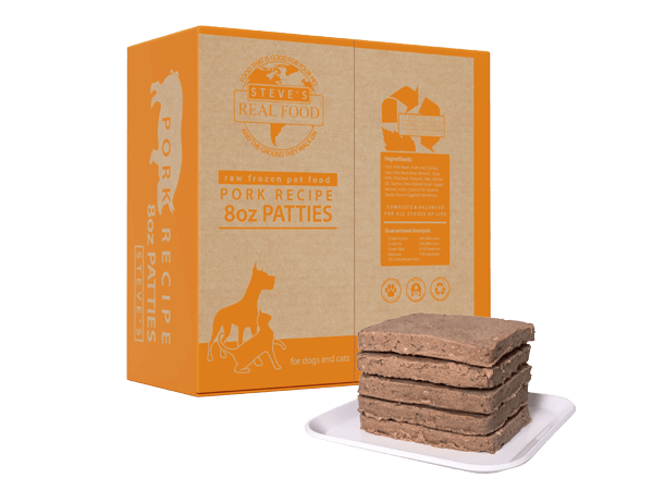 Steve's Real Food BARF 14 lb. Box Patties Frozen Food Dog