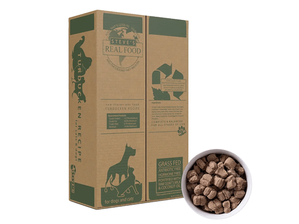 Steve's Real Food BARF 9.75 lb. Box Nuggets Frozen Food Dog