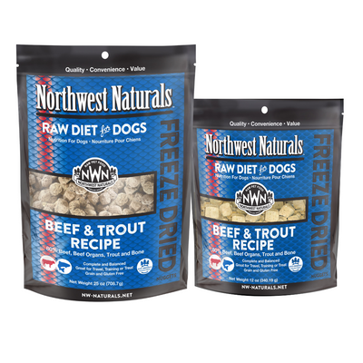 Northwest Naturals 25 oz. Bag Freeze Dried Food Dog