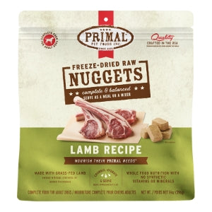 Primal 14 oz. Bag Nuggets Freeze Dried Food Dog