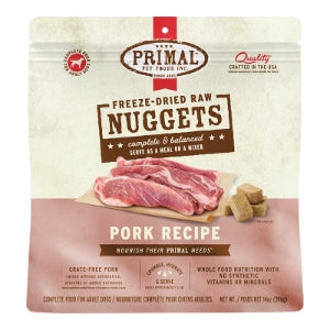 Primal 14 oz. Bag Nuggets Freeze Dried Food Dog
