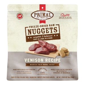 Primal 14 oz. Bag Nuggets Freeze Dried Food Dog