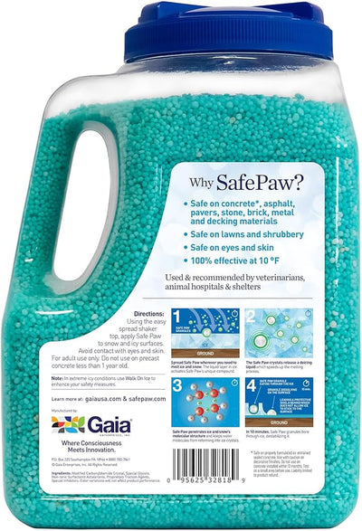 Safe Paw Dog & Child & Plant Pet Safe Ice Melt Dog