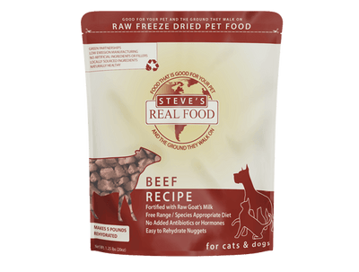 Steve's Real Food 1.25 lb. Freeze-Dried Nuggets Dog