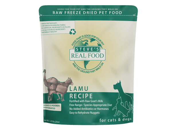 Steve's Real Food 1.25 lb. Freeze-Dried Nuggets Dog