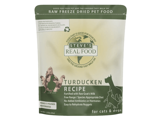 Steve's Real Food 1.25 lb. Freeze-Dried Nuggets Dog