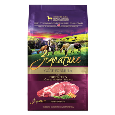 Zignature Original Goat Formula w Probiotics Dog