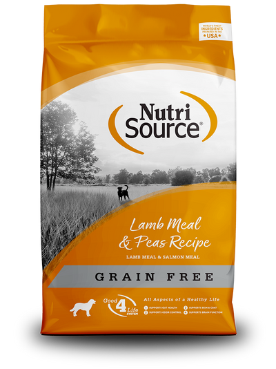 NutriSource Grain Free Lamb Meal & Pea Dog