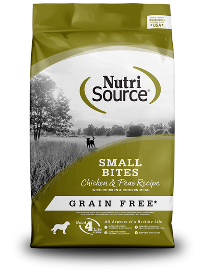 NutriSource Grain Free Small Bite Woodlands Boar & Turkey Dog