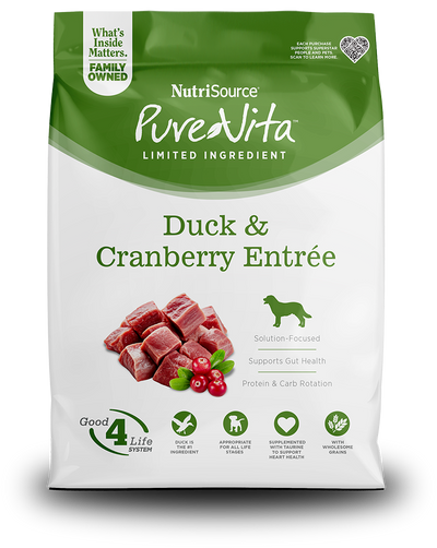 PureVita Duck & Cranberry Dog