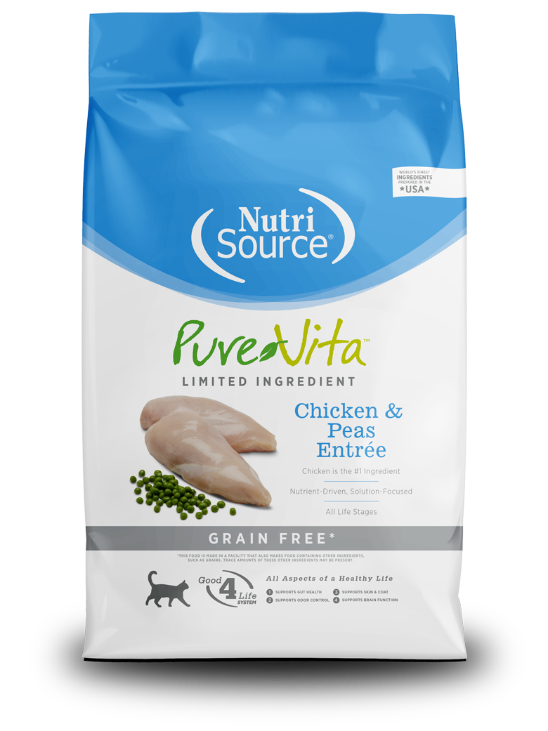 PureVita Grain Chicken & Peas Cat