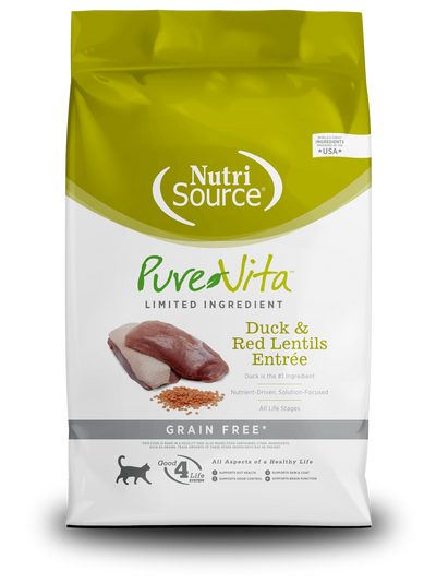 PureVita Grain Duck & Red Lentils Cat