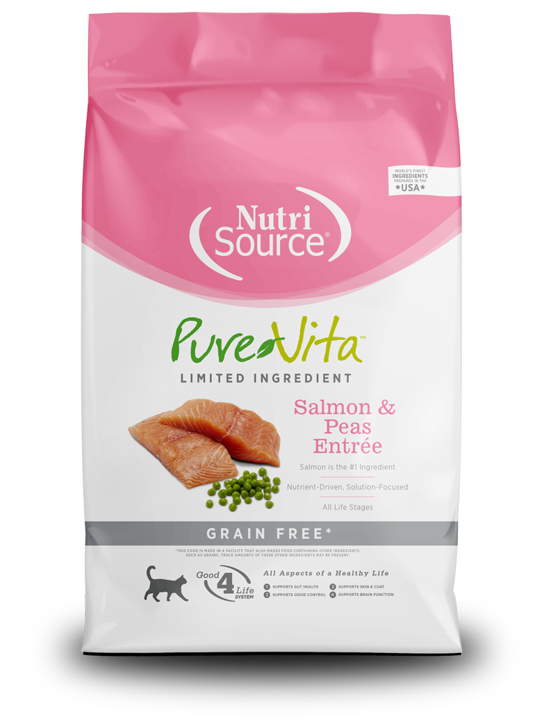 PureVita Grain Salmon & Peas Cat
