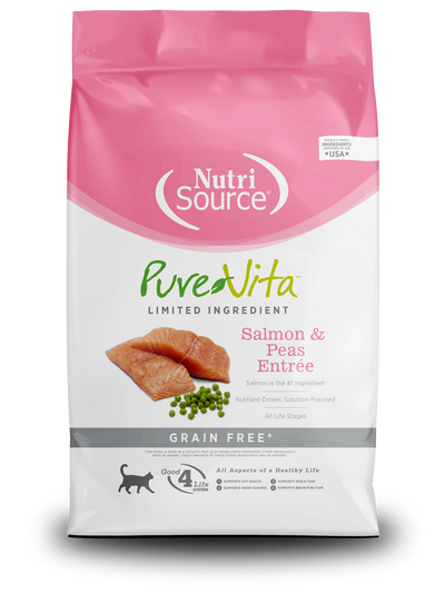 PureVita Grain Salmon & Peas Cat