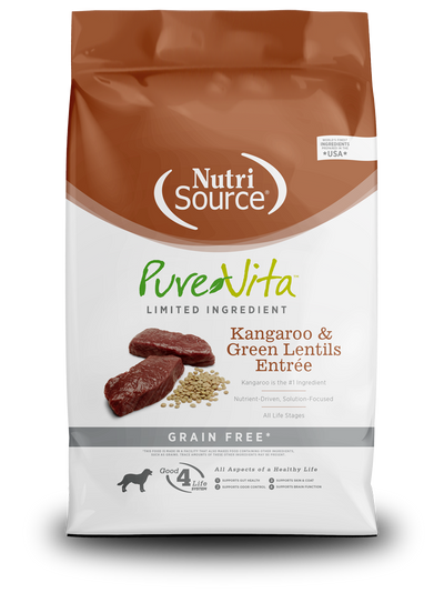 PureVita Grain Free Kangaroo & Green Lentils Dog