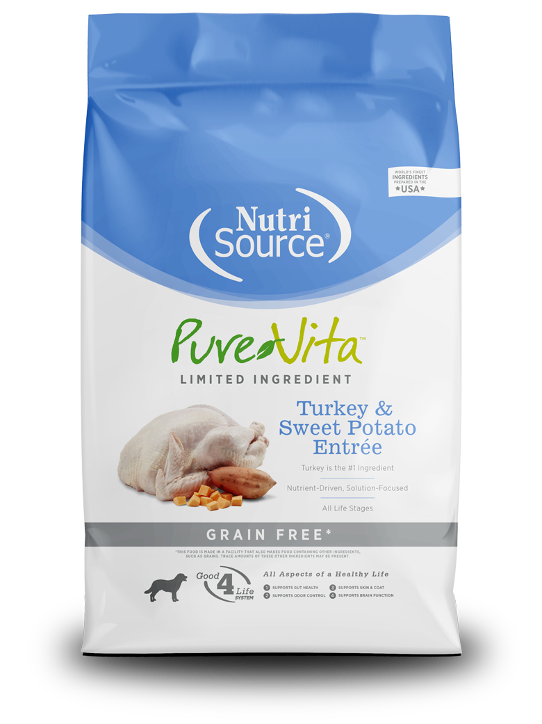 PureVita Grain Free Turkey & Sweet Potato Dog