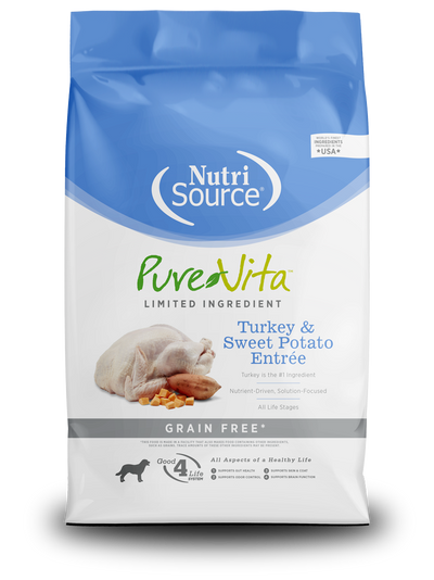 PureVita Grain Free Turkey & Sweet Potato Dog