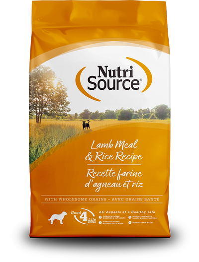 Nutrisource Lamb & Brown Rice Dog