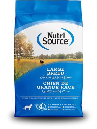 NutriSource Chicken & Brown Rice Large Breed Dog