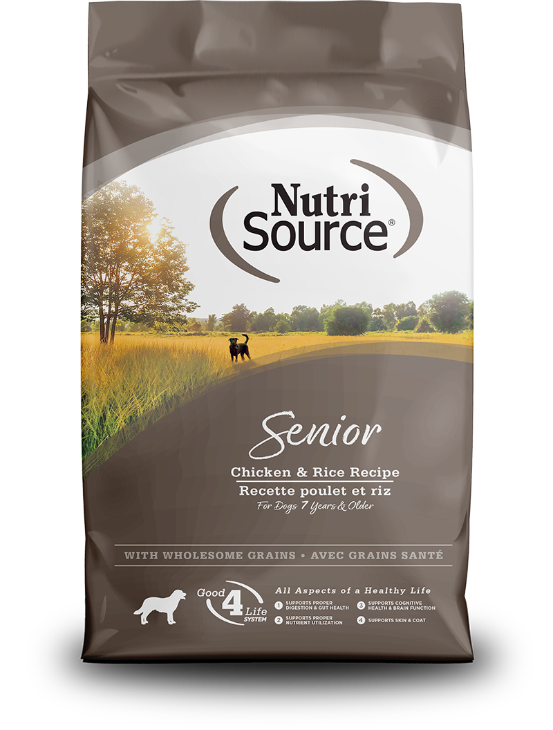 NutriSource Chicken & Brown Rice Senior Dog