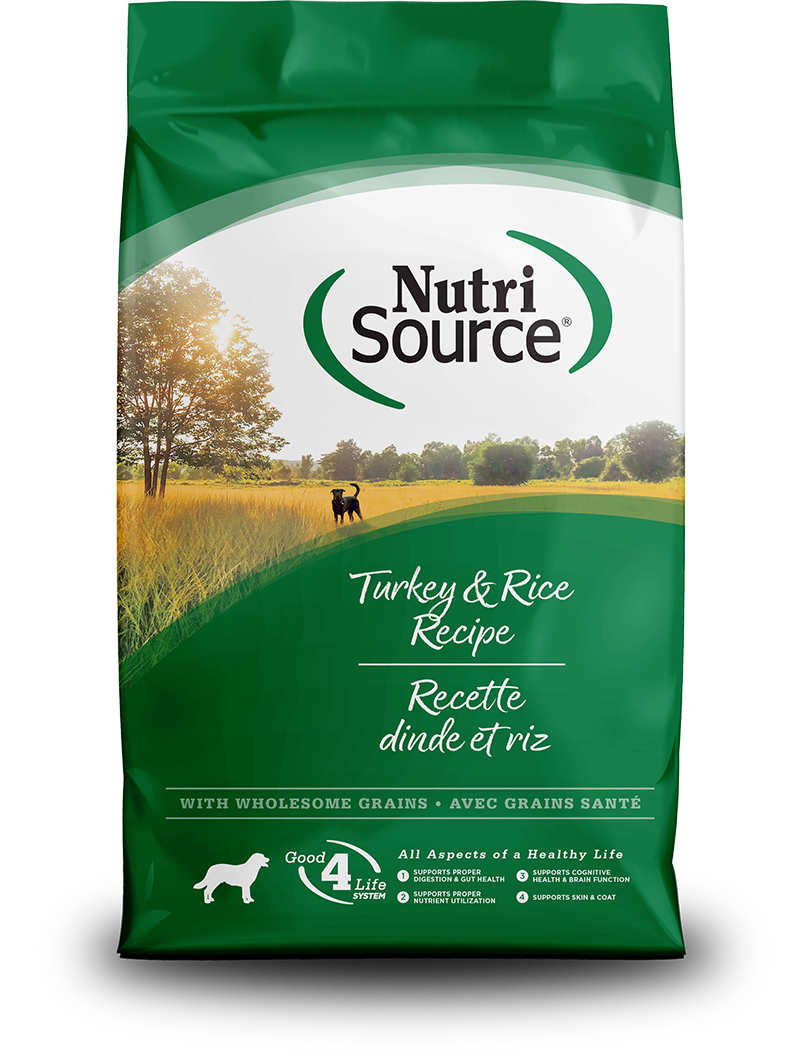 NutriSource Turkey & Brown Rice Dog