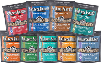 Northwest Naturals 6 lb. Bag Nuggets Frozen Food Dog