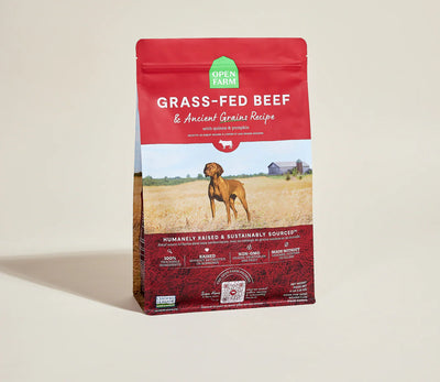 Open Farm Grass-Fed Beef and Ancient Grains Dog