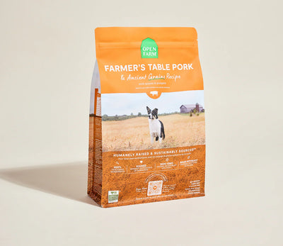Open Farm Farmer's Table Pork Ancient Grains Dog