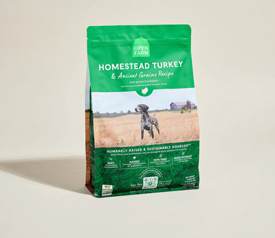 Open Farm Homestead Turkey & Ancient Grains Dog