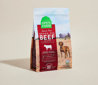 Open Farm Grain Free Grass Fed Beef Dog