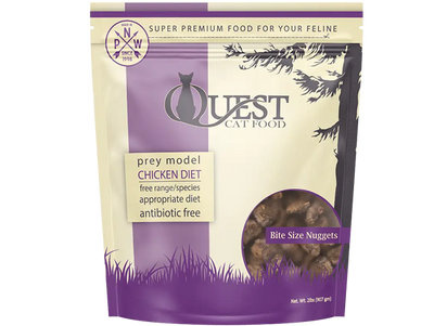 Steve's Real Food Frozen 2 lb. Bag Nuggets Food Cat