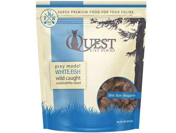 Steve's Real Food Frozen 2 lb. Bag Nuggets Food Cat
