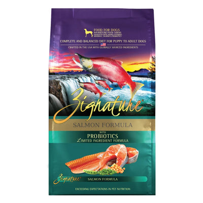 Zignature Original Salmon Formula w Probiotics Dog