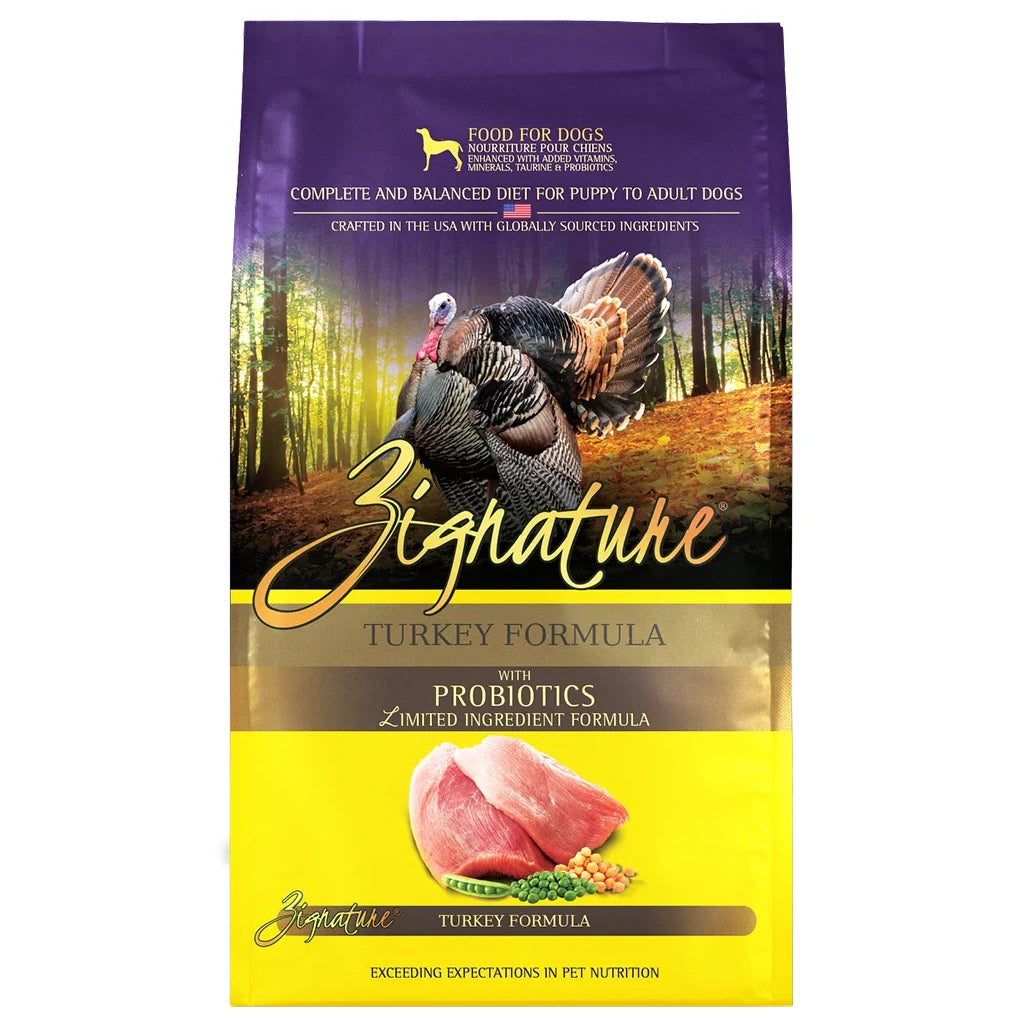 Zignature Original Turkey Formula w Probiotics Dog