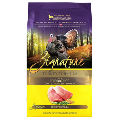 Zignature Original Turkey Formula w Probiotics Dog