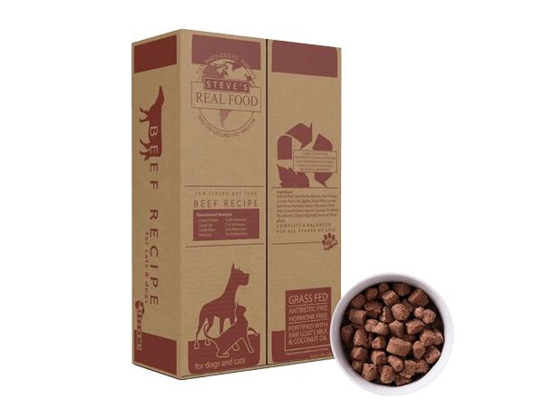 Steve's Real Food BARF 9.75 lb. Box Nuggets Frozen Food Dog