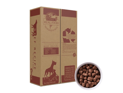 Steve's Real Food BARF 9.75 lb. Box Nuggets Frozen Food Dog