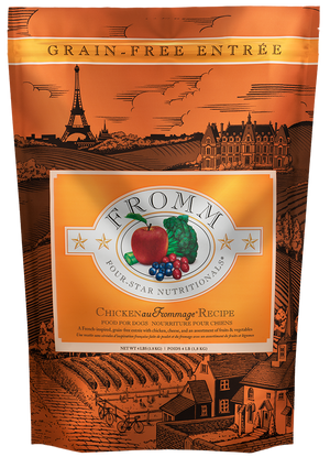 Fromm Four Star Grain Free Chicken au Frommage Dog