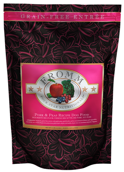 Fromm Four Star Grain Free Pork & Peas Dog