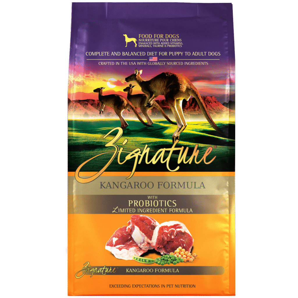 Zignature Original Kangaroo Formula w Probiotics Dog
