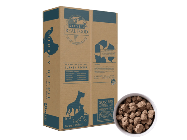 Steve's Real Food BARF 9.75 lb. Box Nuggets Frozen Food Dog